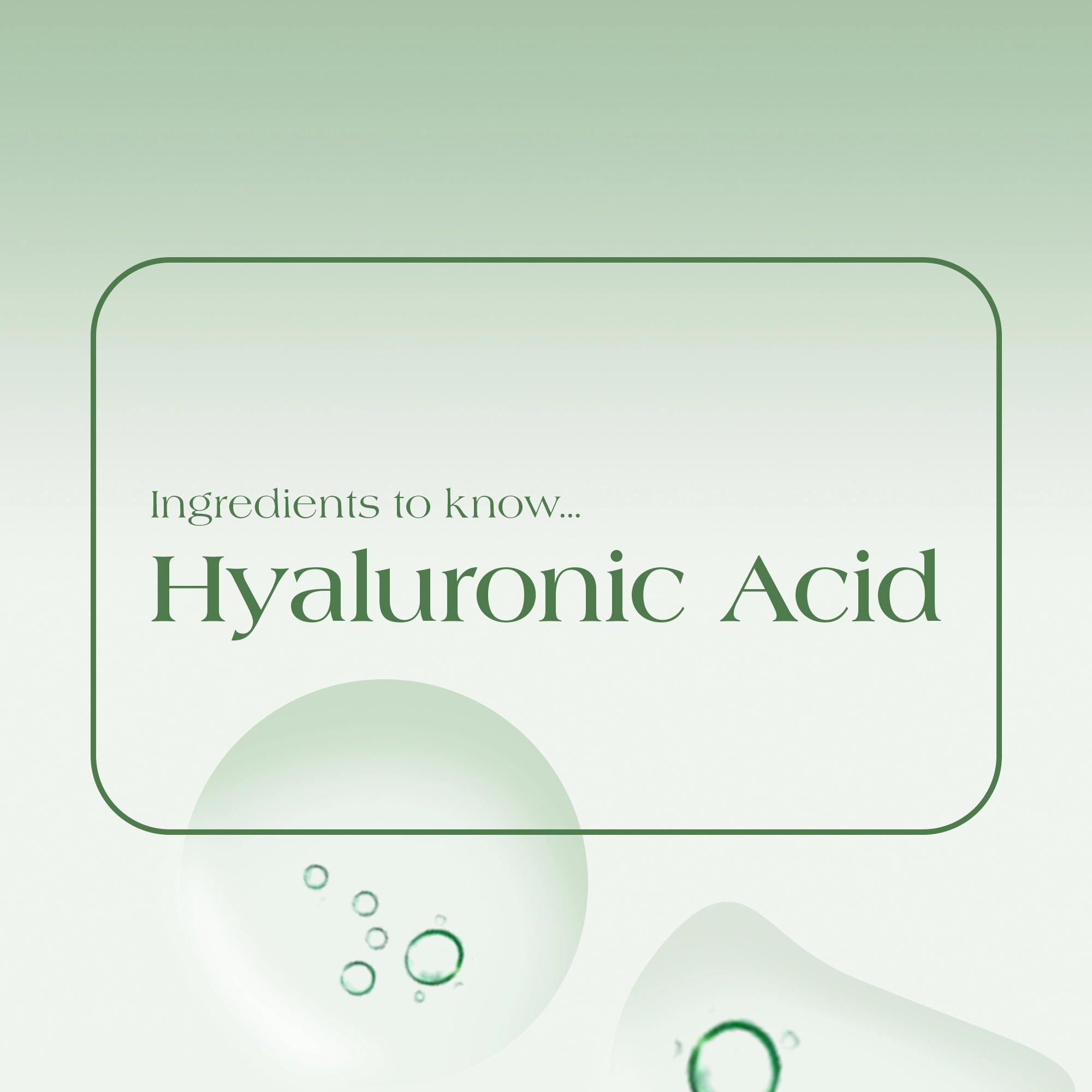The Science Behind Hyaluronic Acid